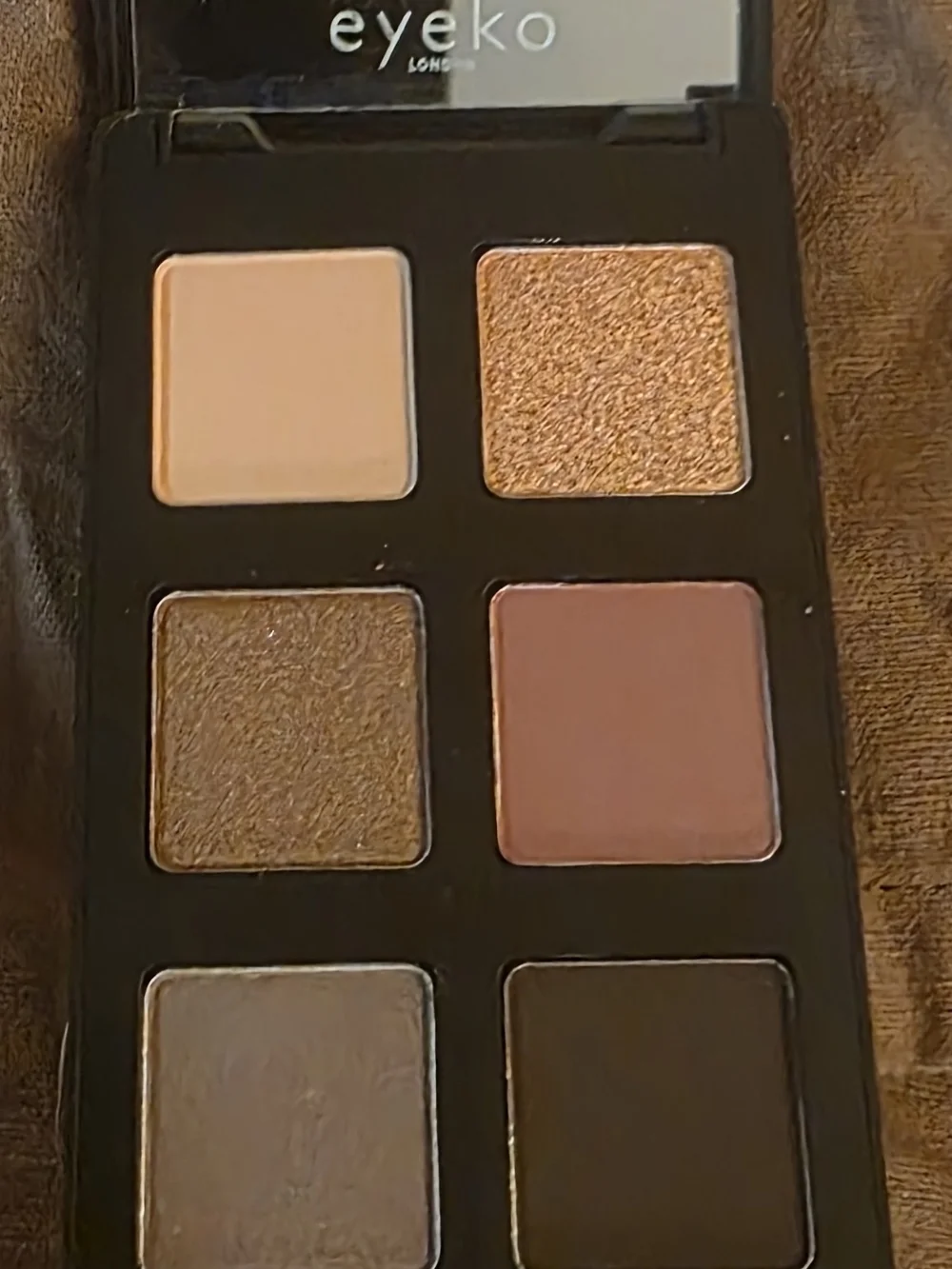 Eyeko 6-Color Eyeshadow Palette — Rose, Gold, Taupe, Cream, Gray, Brown